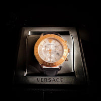Versace Mainline Uhr Signature Chronograph Medusa Gold