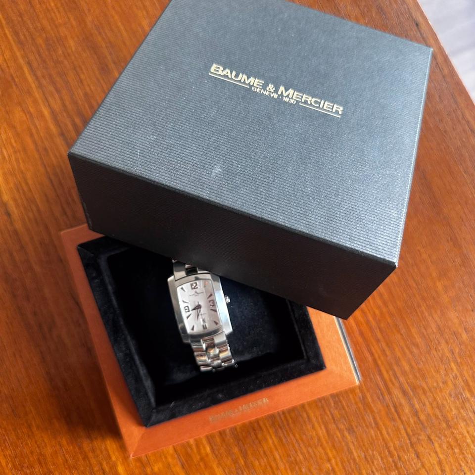 Baume & Mercier Automatik Uhr Hampton Milleis Stahlband