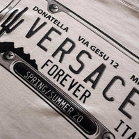 Versace Mainline T-Shirt Via Gesu 12 Medusa Cactus Italy