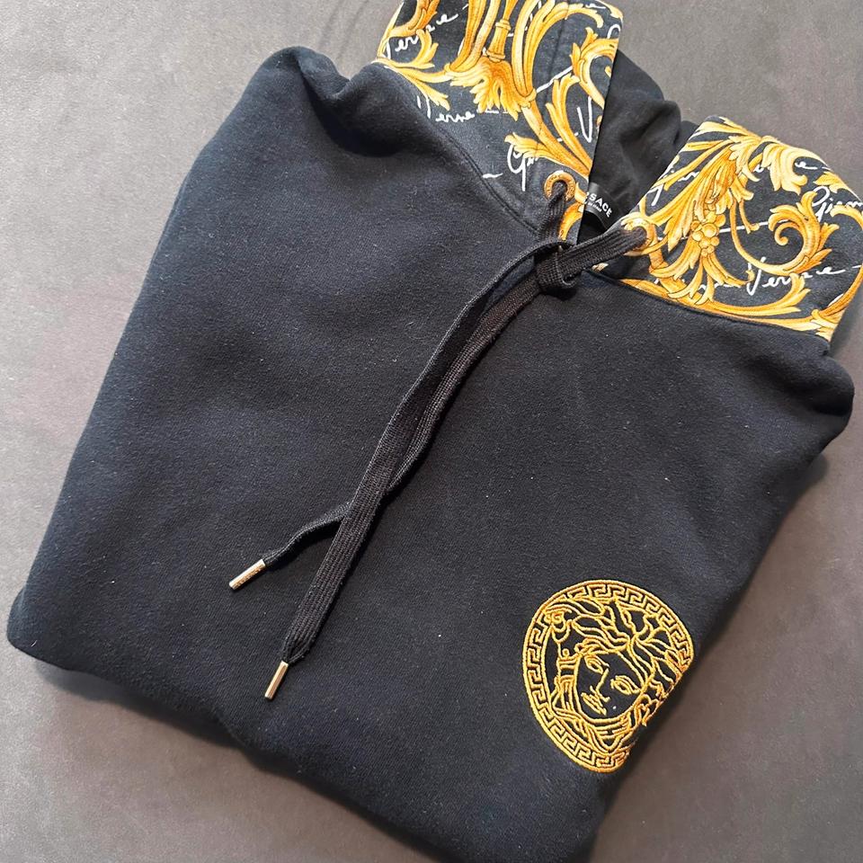 Versace Mainline Hoodie Medusa Baroque Italy Made NFC Tag