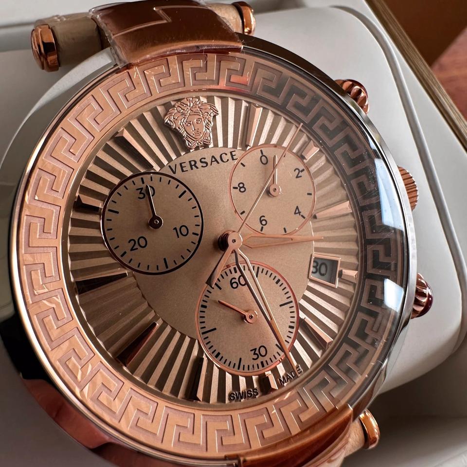 Versace Mainline Uhr Revive Chrono Medusa Baroque Swiss