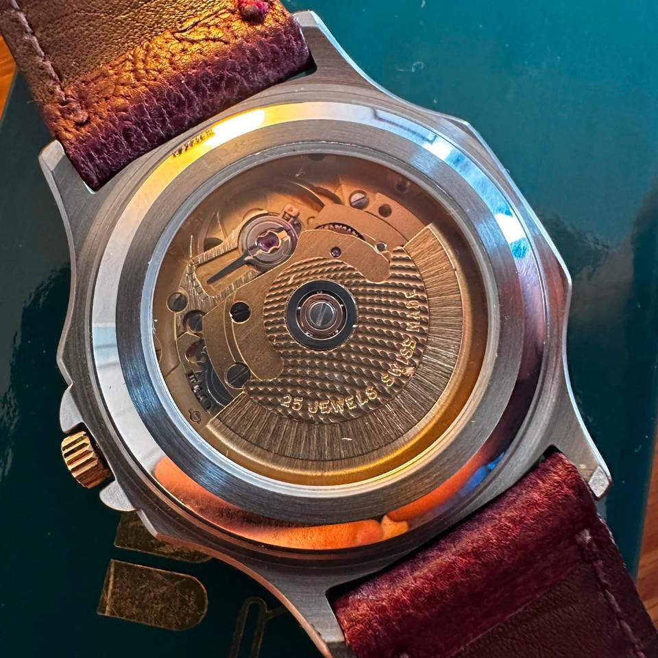Breil Automatik Uhr Swiss Made ETA 2824 Vintage