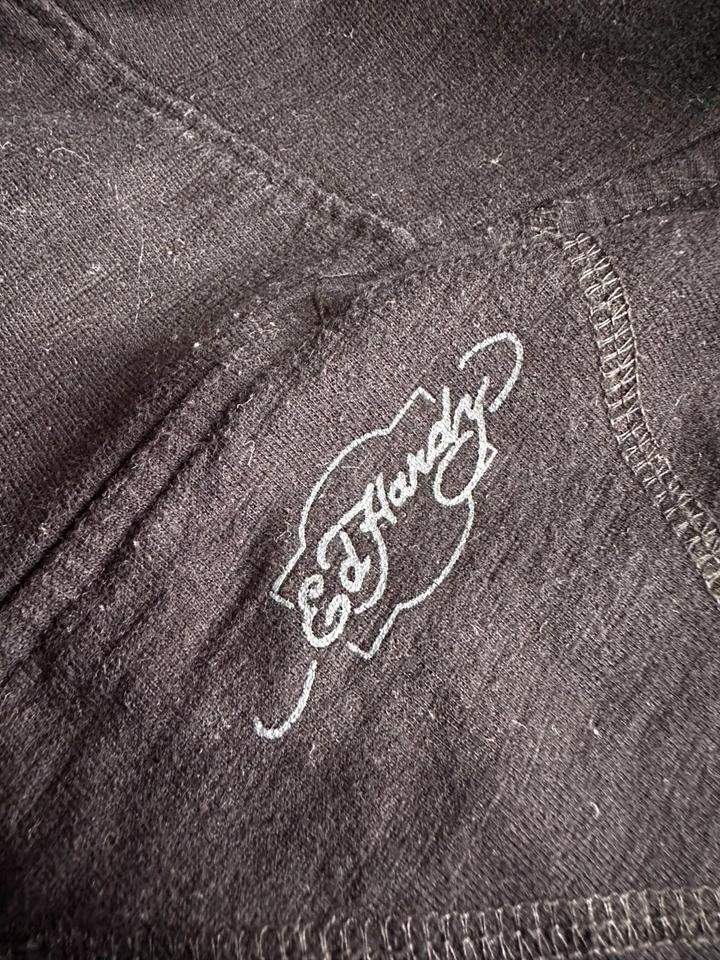 Ed Hardy Zip Hoodie Eagle Adler Front und Back print