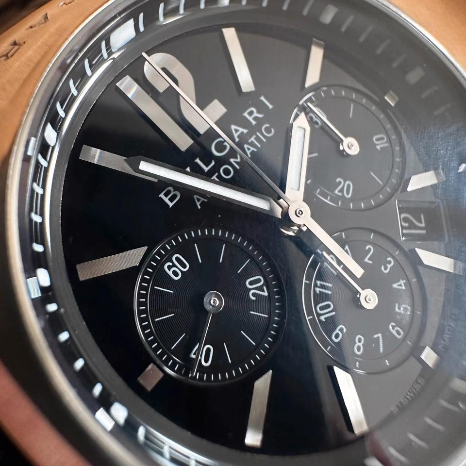 Bulgari Uhr Automatik Chronograph Ergon Bvlgari EG35