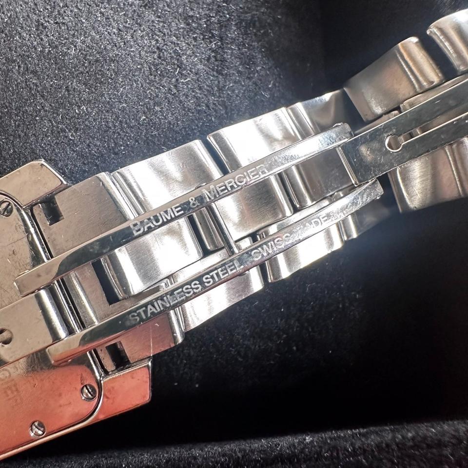 Baume & Mercier Automatik Uhr Hampton Milleis Stahlband