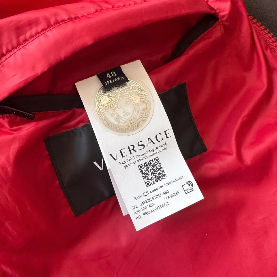Versace Mainline Weste Logo Tape Medusa Baroque