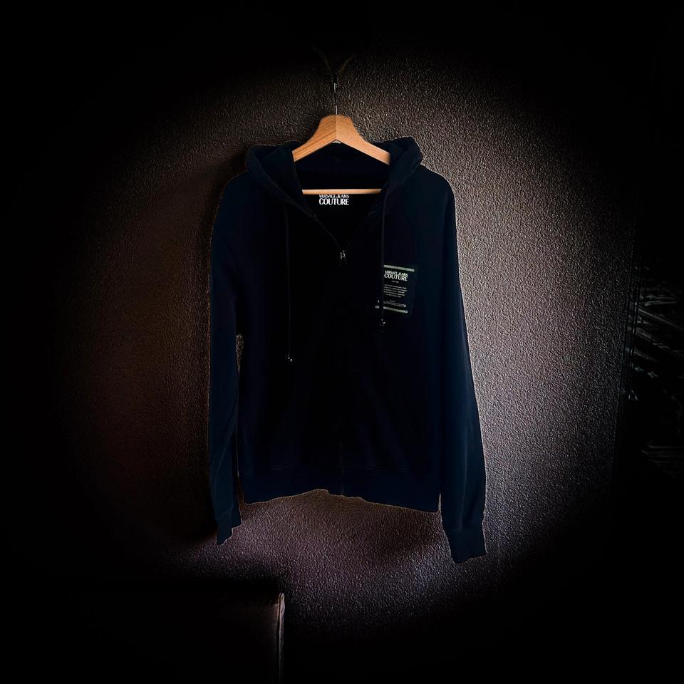 Versace Jeans Couture Pullover Hoodie Zip Baroque Logo C