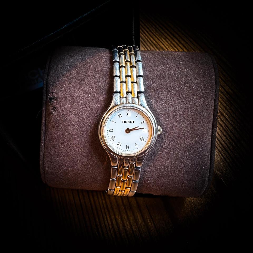 Tissot Uhr Two Tone Bi color Stylist Swiss Made