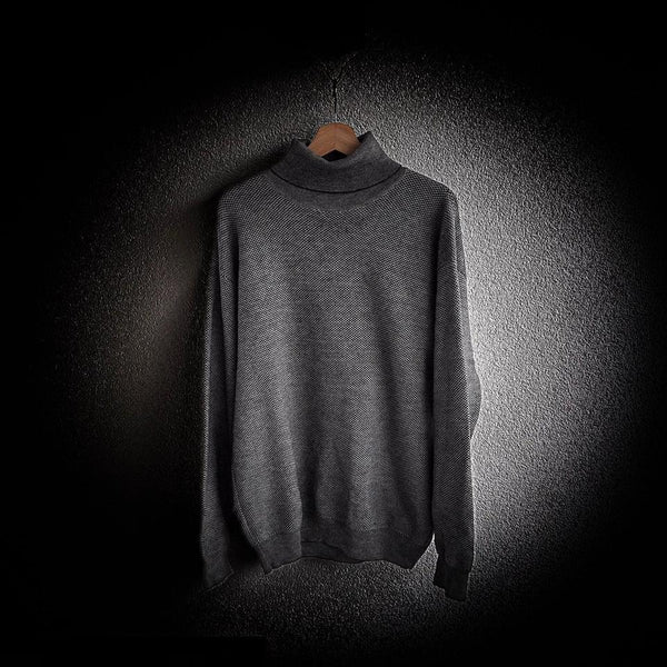 Valentino Turtleneck Pullover checked Wolle Italy
