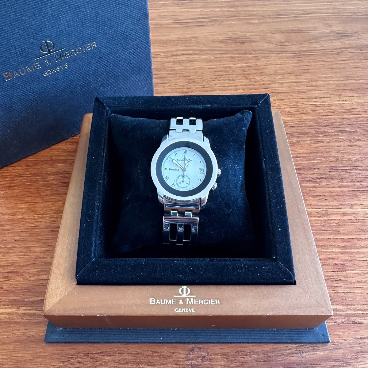 Baume & Mercier Formula S Mono Pusher Chronograph