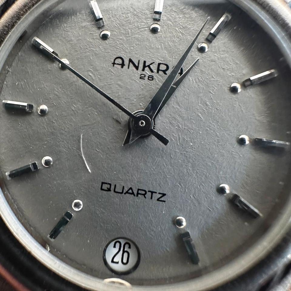 Ankra Uhr Slim Grey Date