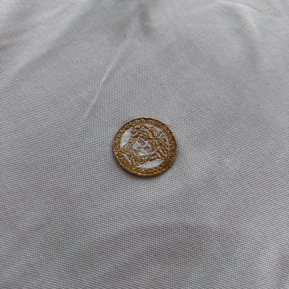 Versace Mainline Poloshirt Medusa Gold Baroque Italy