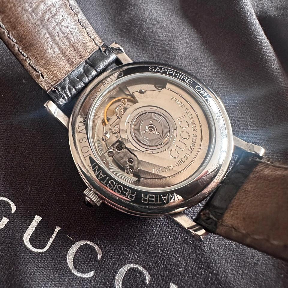 Gucci Uhr Automatik Limited Edition 7400 ETA Sichtboden