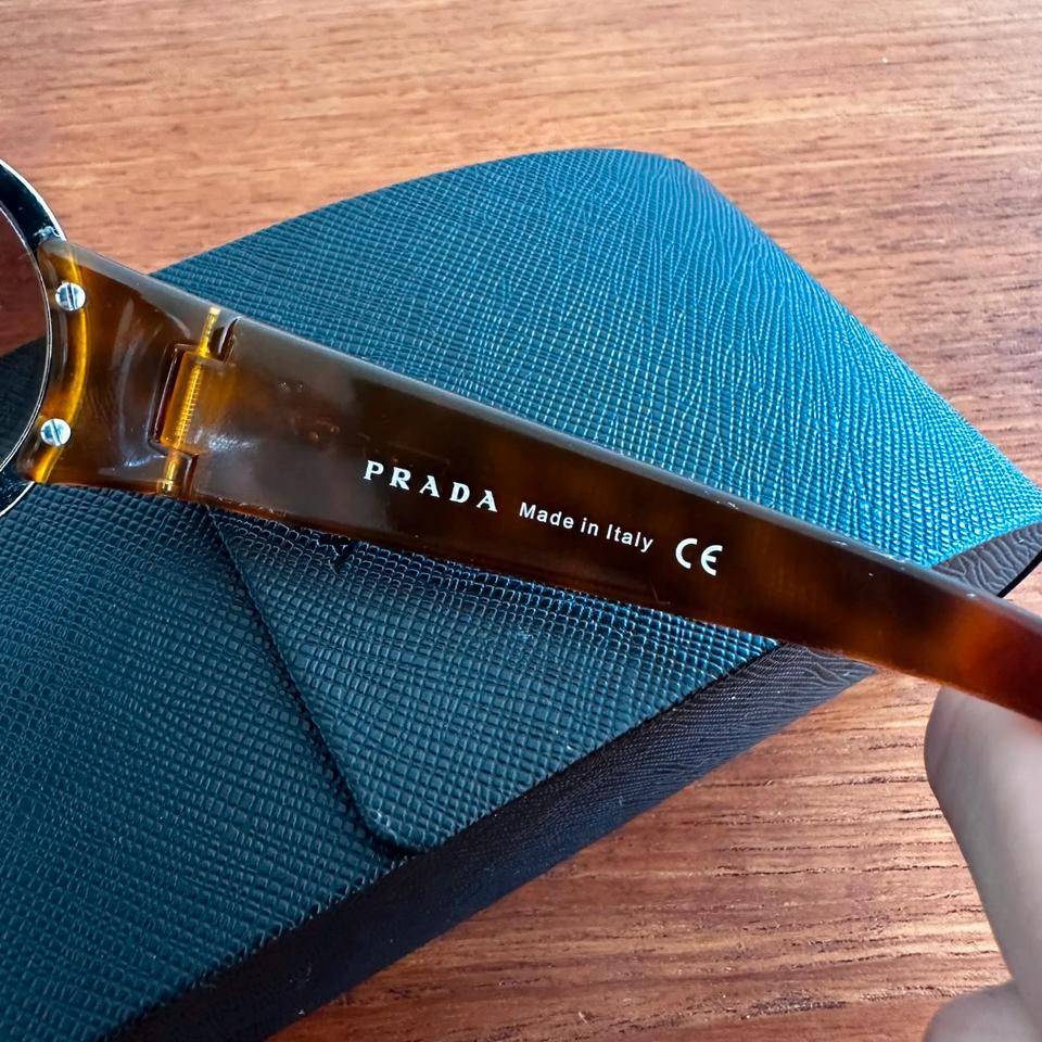 Prada Sonnenbrille Pilot Tiger Melange Italy Acetate