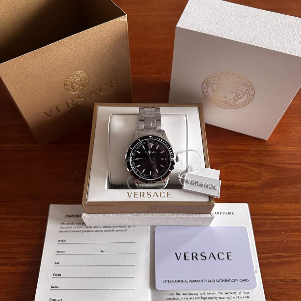 Versace Mainline Uhr Medusa Baroque Hellenyium Full Set