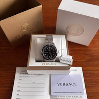 Versace Mainline Uhr Medusa Baroque Hellenyium Full Set