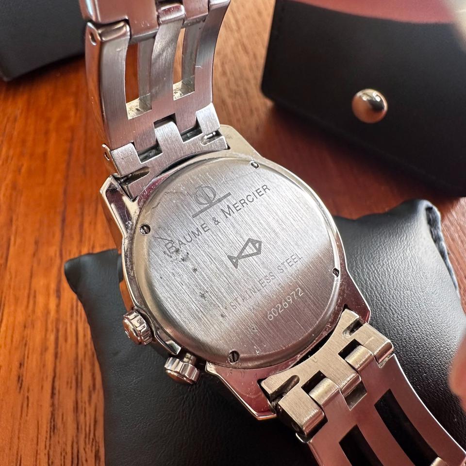 Baume Mercier Formula S Chronograph One Pusher Uhr Swiss