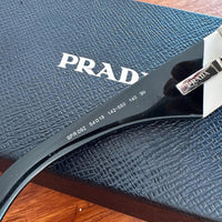Prada Sonnenbrille 09ZS Glasses B/W triangle Logo Italy