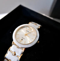 M. Johannsen Uhr Ceramic Keramik Saphirglas Miyota Neu
