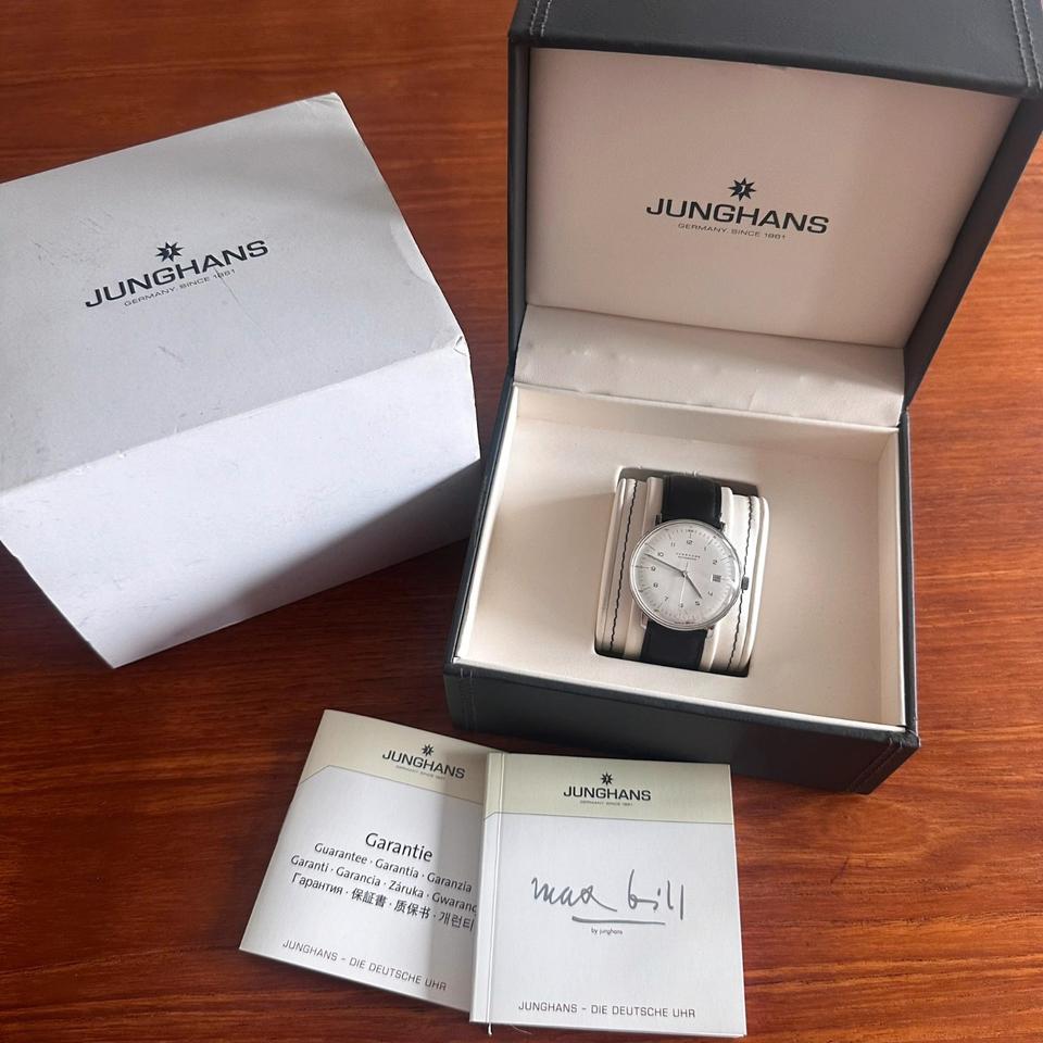 Junghans Max Bill Automatik Full Set ETA Bauhaus 027