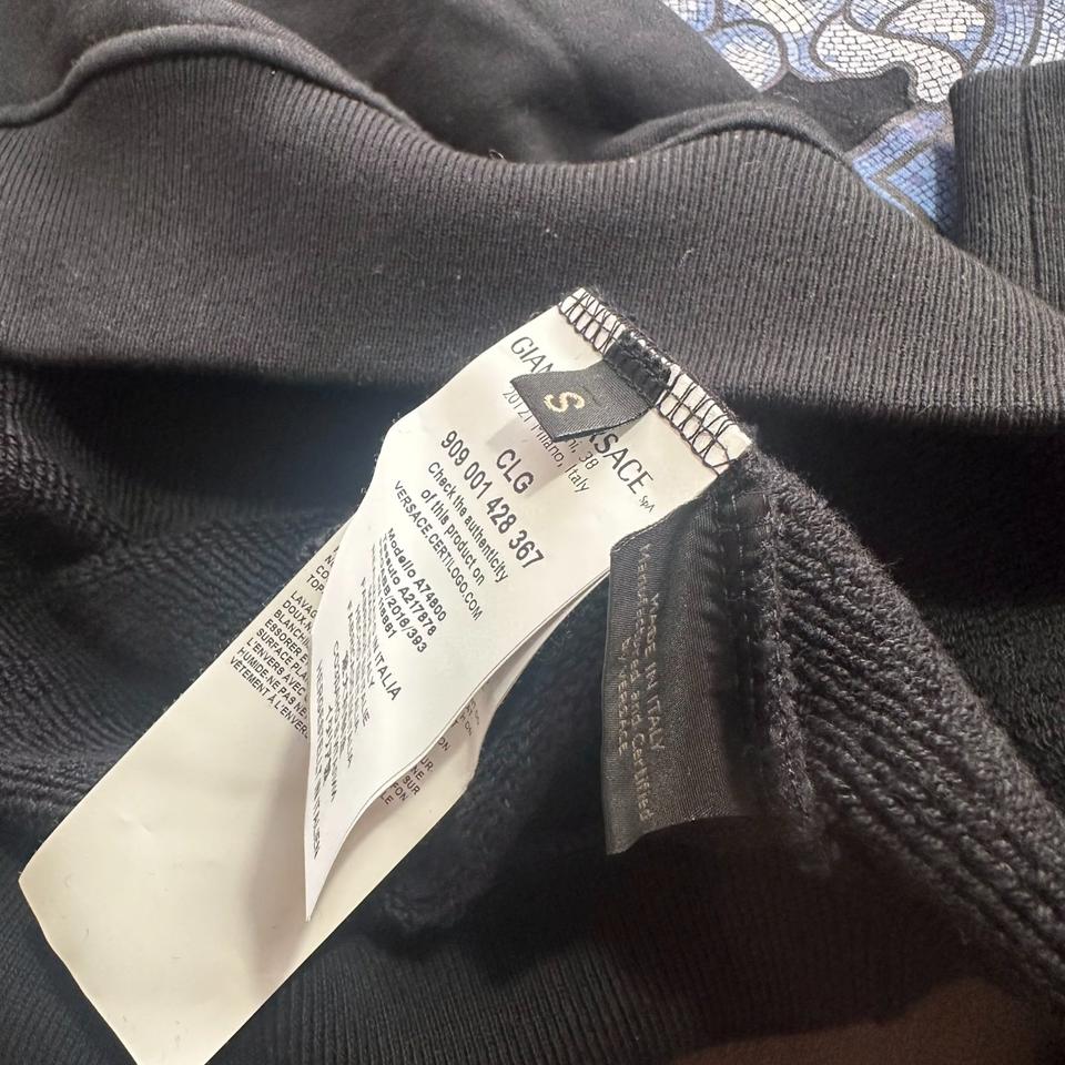 Versace Mainline Sweatshirt Medusa Mosaik Baroque Italy