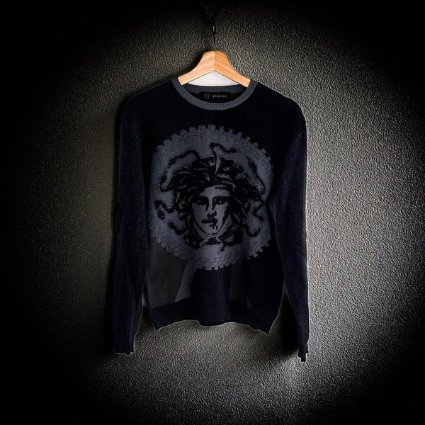Versace Mainline Pullover Medusa Knit Baroque Italy