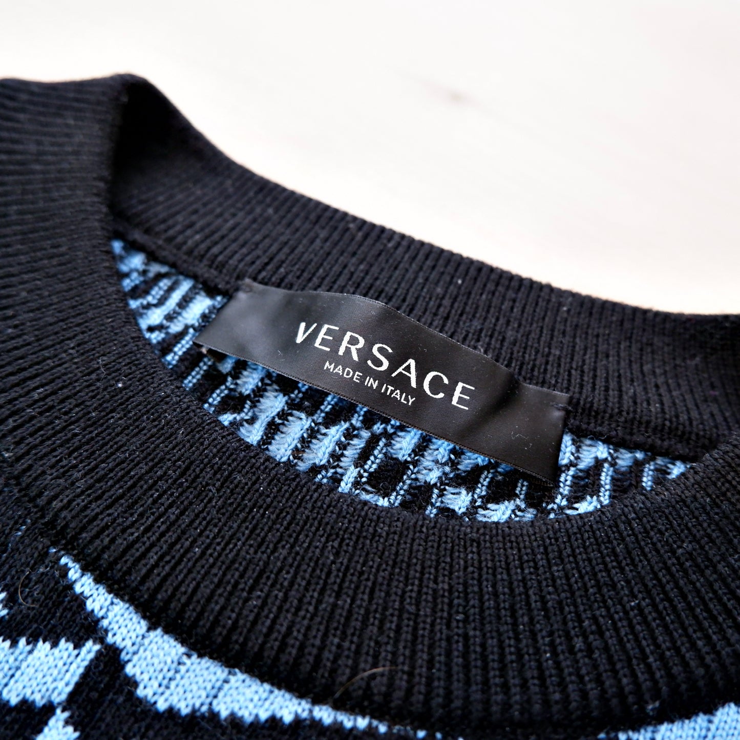 Versace Mainline Pullover Jacquard Medusa