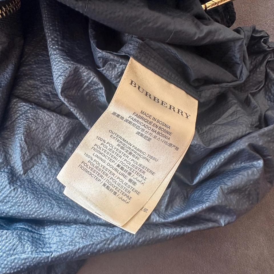 Burberry Windbreaker Jacke Logo Metall Mainline London M
