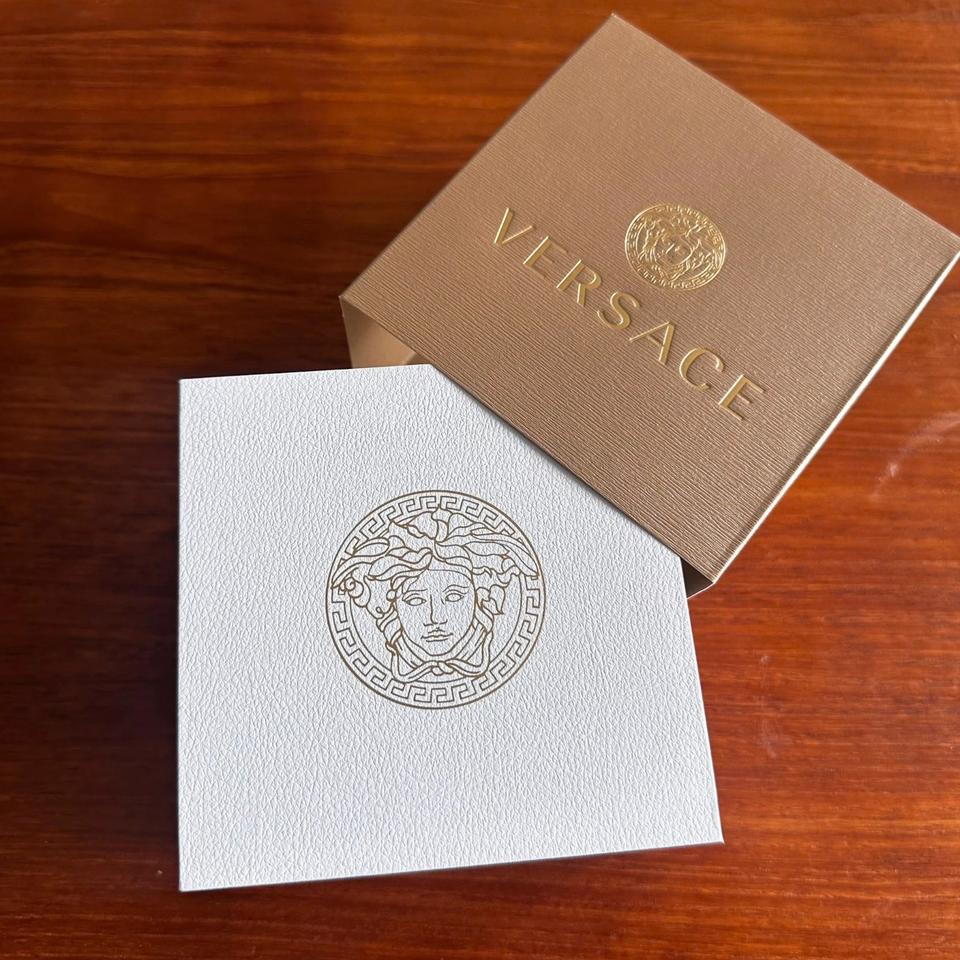 Versace Mainline Uhr Palazzo Empire Black on Black Medusa