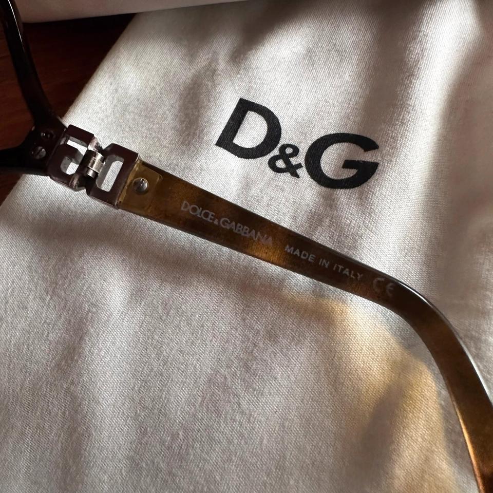 Dolce & Gabbana Sonnenbrille D&G Brille mit Etui Italy