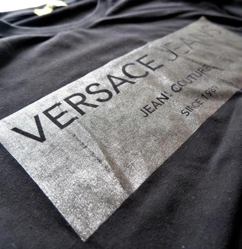 Versace Jeans Longsleeve mit großem Logo Aufdruck CLG Co