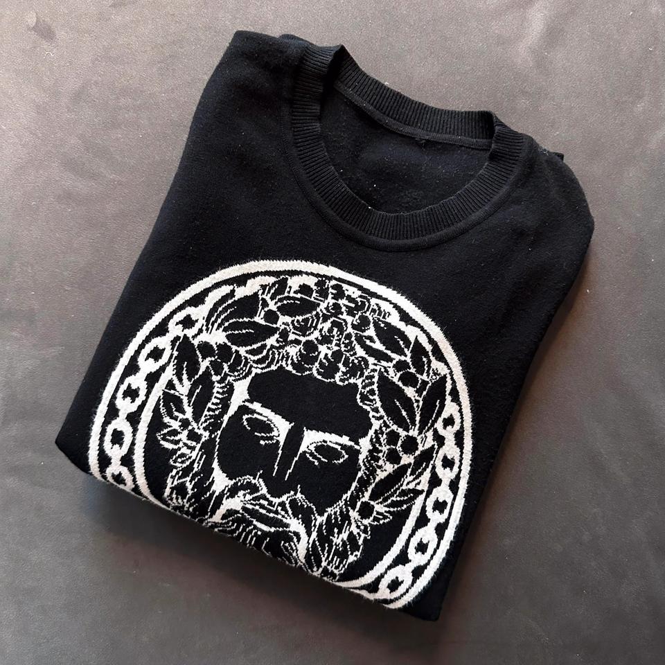 Versace Jeans Couture Pullover Knitted Zeus Greca