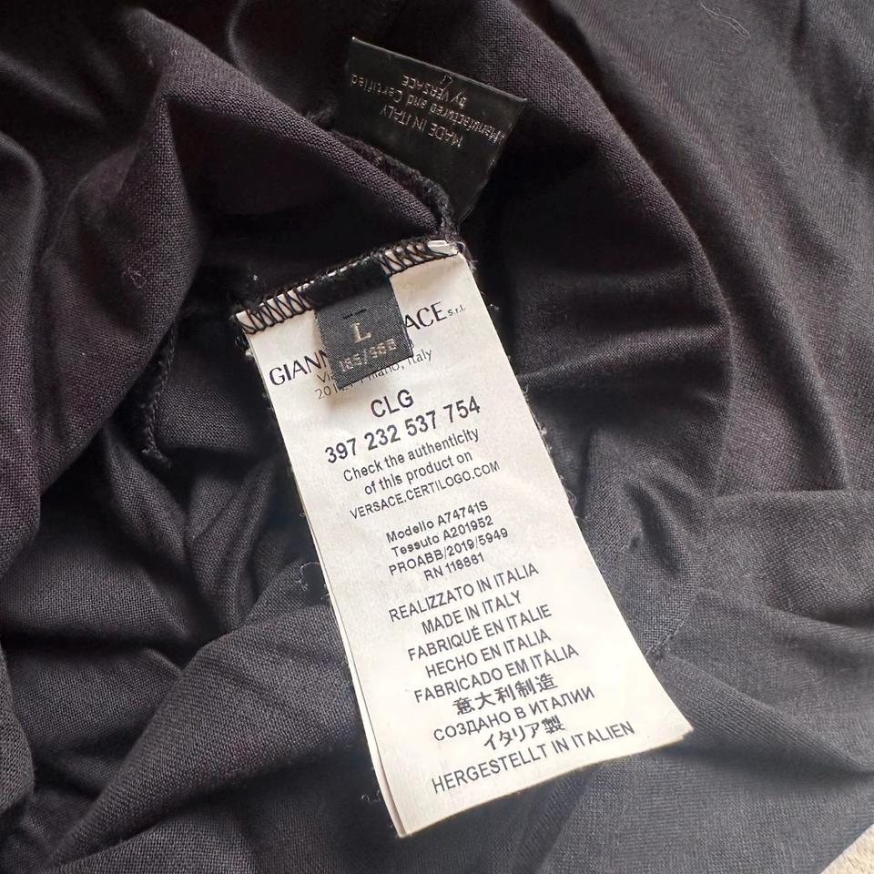Versace Mainline T-Shirt Medusa Pallietten Baroque Italy