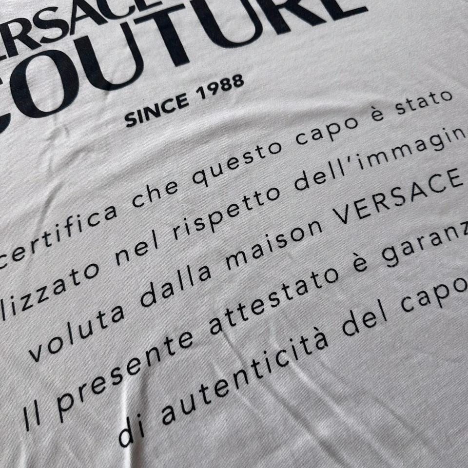 Versace Jeans Couture T-Shirt Logo Big Letter Medusa