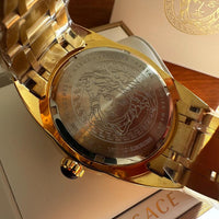 Versace Mainline Uhr Medusa Gold Baroque Swiss Sporty II