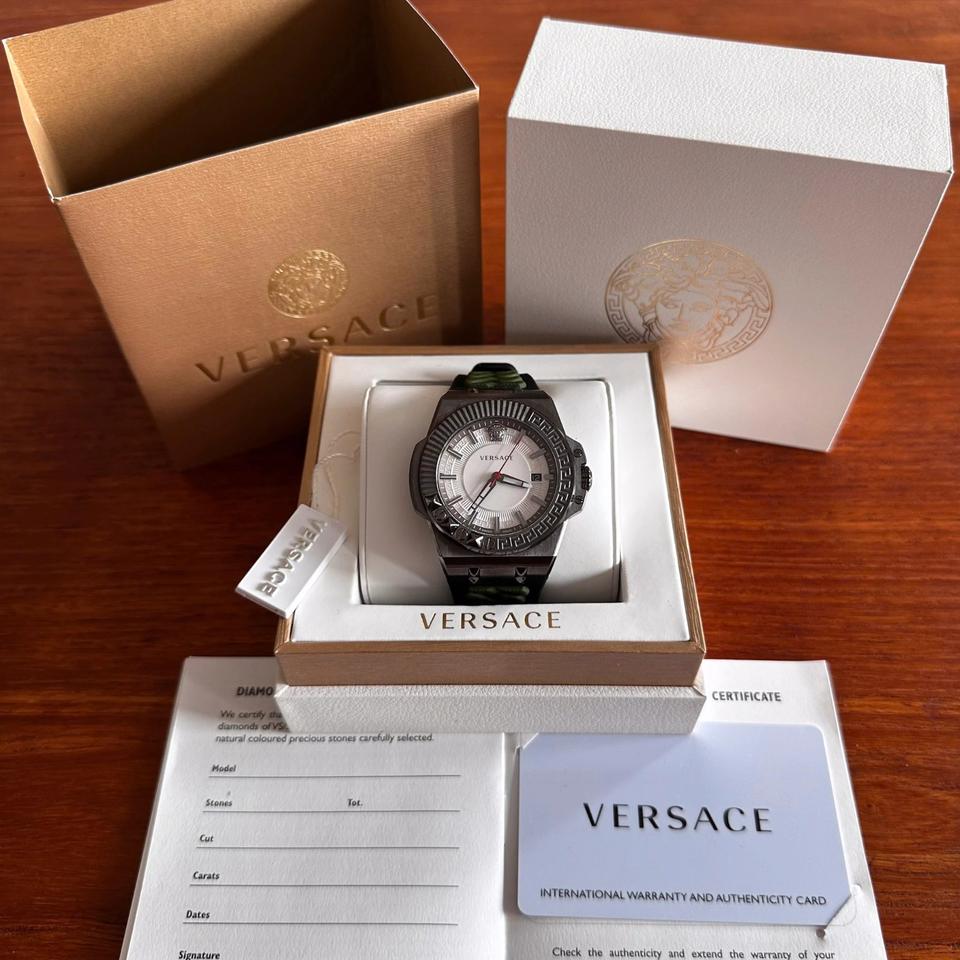Versace Mainline Uhr Chain React Medusa 2Chainz Swiss Ma