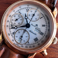 Maurice Lacroix Uhr Automatik Chronograph Day Date 39353