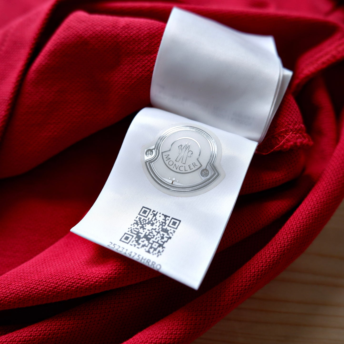 Moncler Poloshirt mit logo Bestickung