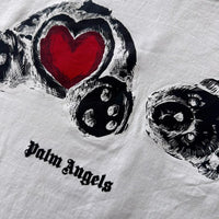 Palm Angels T-Shirt Beheaded Bear Heart made in Italy