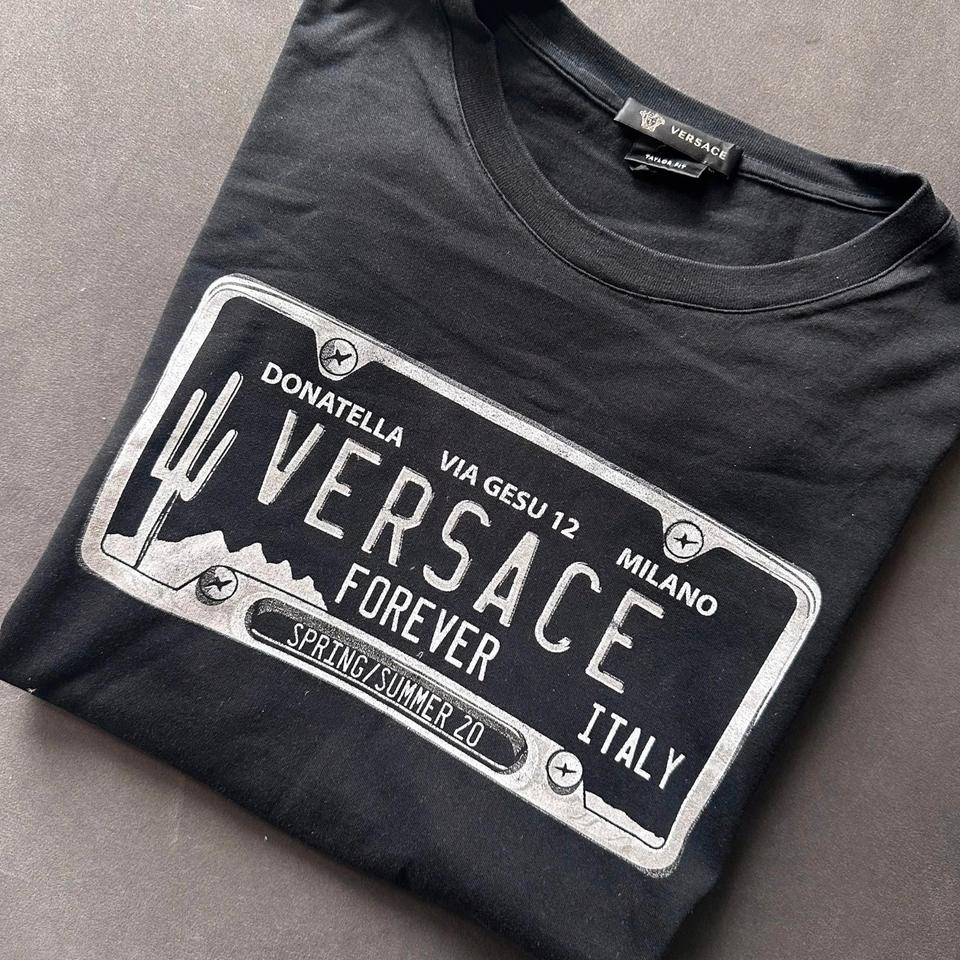Versace Mainline T-Shirt Via Gesu 12 Cactus Milano Italy