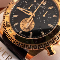 Versace Mainline Uhr Chrono X Medusa Gold Greca Baroque