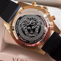 Versace Mainline Uhr Chrono X Medusa Gold Greca Baroque