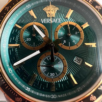 Versace Mainline Sport Chrono Uhr Medusa Swiss Made