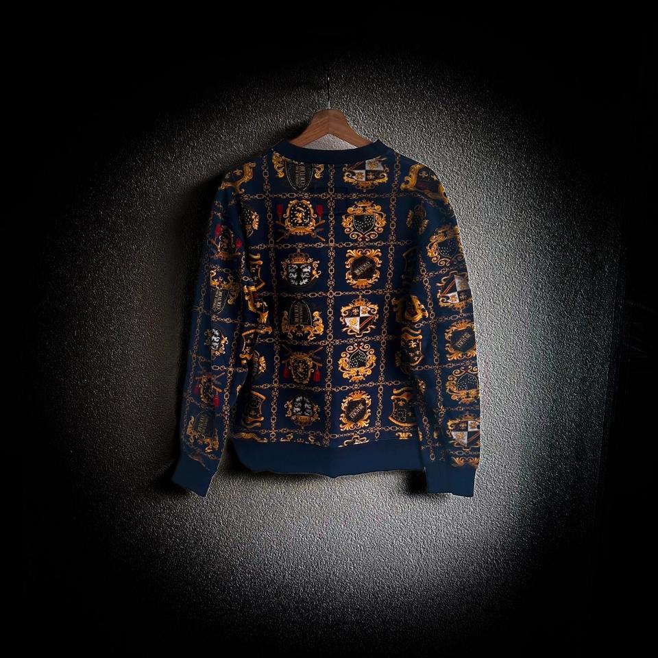 Versace Jeans Couture Sweatshirt Wappen All Over Print