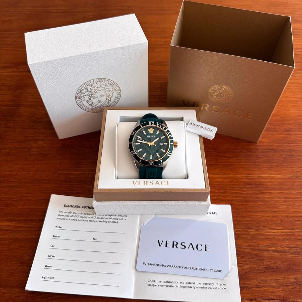 Versace Mainline Uhr Greca Urban Two Tone Medusa Full
