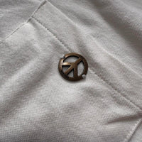 Moschino Love Poloshirt Peace Logo Milano Hemd