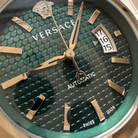 Versace Mainline Uhr Automatik Dylos Medusa waffle prx