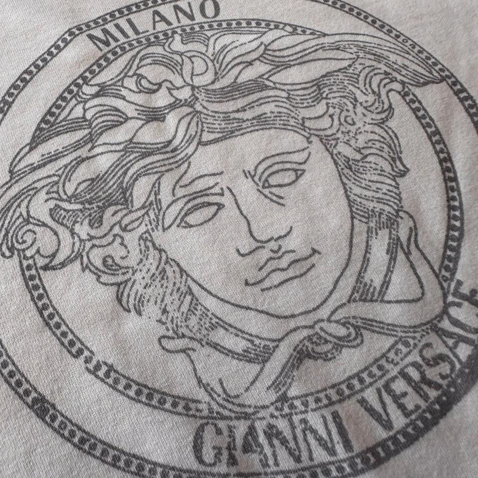 Versace Mainline T-Shirt Medusa Baroque White Taylor Fit
