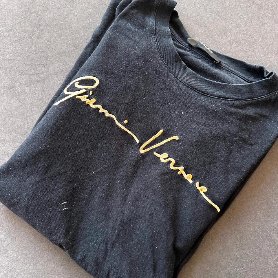Versace Mainline T-Shirt Gianni Versace Stitched Logo