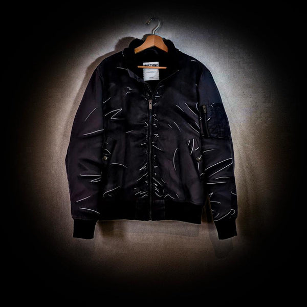 Moschino Couture Jacke bomber fell faux fur